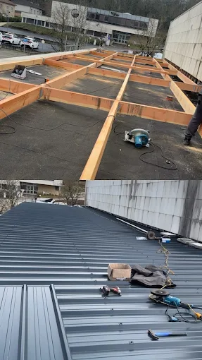 Chantier 4 avant/après